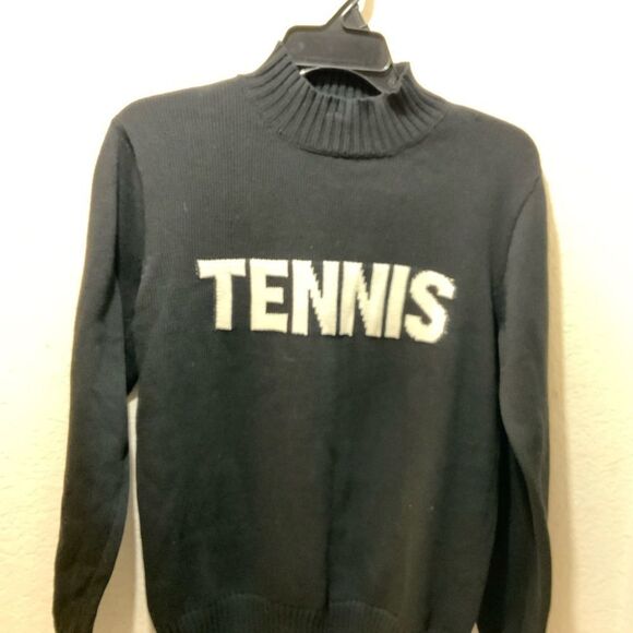 The Bubble Tennis Sweater black white size XS - Picture 5 of 7